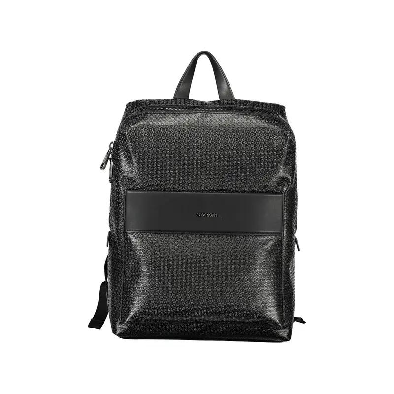 Zaino Uomo Nero Logo