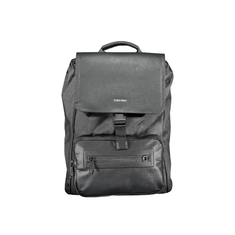 Zaino Uomo Nero Logo