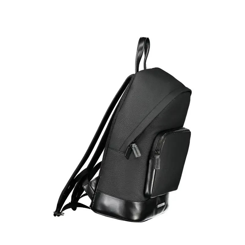 Zaino Uomo Nero Logo miniatura 3