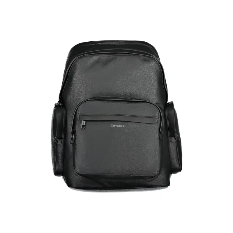 Zaino Uomo Nero Logo