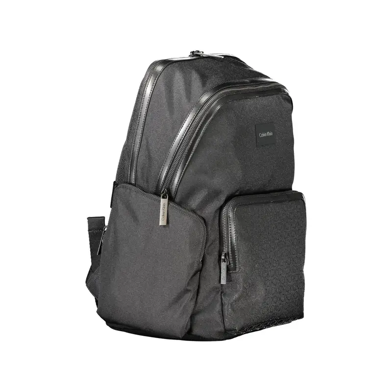 Calvin Klein Zaino Uomo Nero con Logo miniatura 3