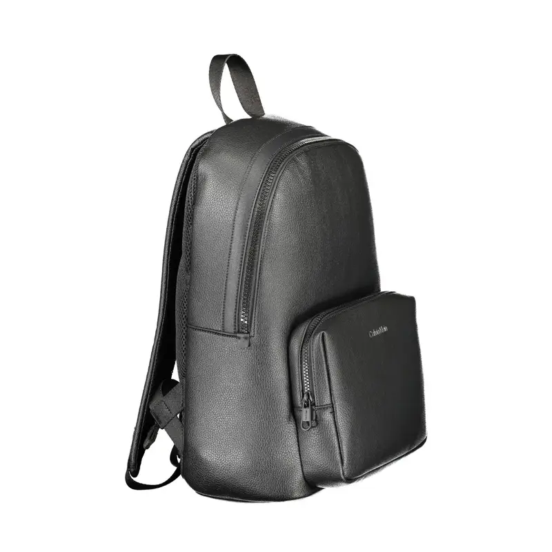 Zaino Uomo Nero Spalline Regolabili Logo miniatura 3