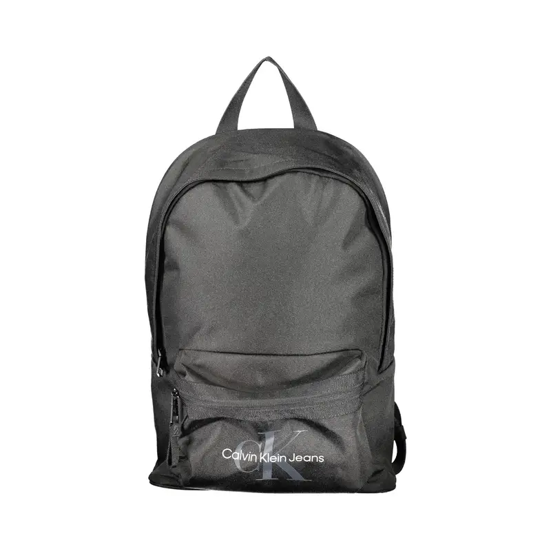 Calvin Klein Zaino Uomo Nero con Stampa Logo
