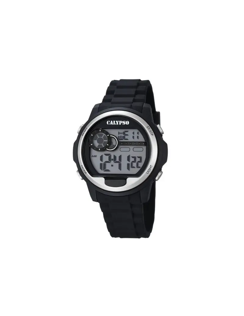 Orologio CALYPSO Digital Chrono K5667/1 Black Silver