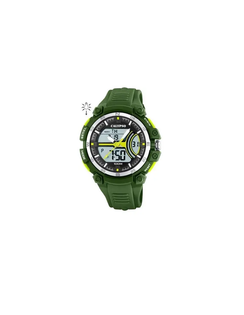Orologio CALYPSO Digital K5779/4 Green Yellow