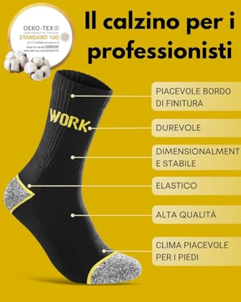 Sockenkauf24 Calze Uomo Nero 2330284 miniatura 3