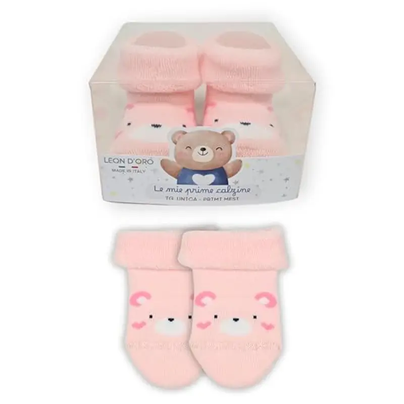 LEON D'ORO Calze Neonato Oro 1600042