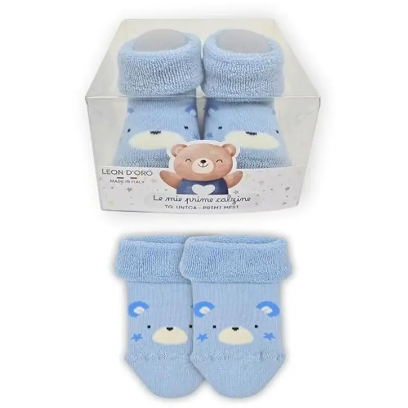 LEON D'ORO Calze Neonato Oro 1600043