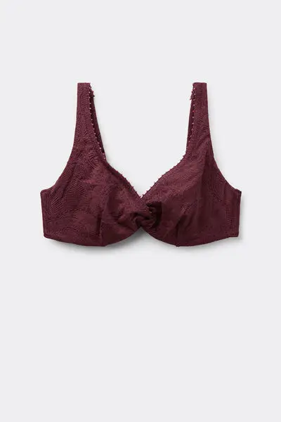 Balconcino Costume Precious Jacquard Donna Bordeaux