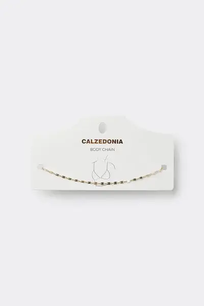 Body Chain Dorata Donna Naturale