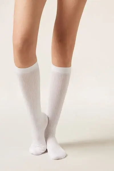 Calzedonia Calze Donna Bianco 4160466