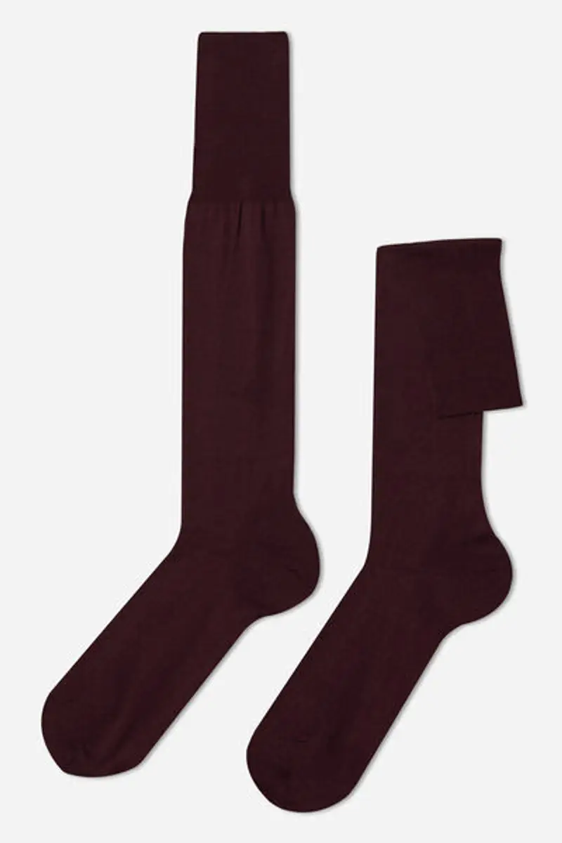 Calzedonia Calze Uomo Bordeaux 1058102