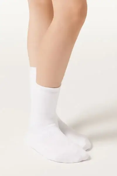 Calzini Termici Bambini Unisex Bianco