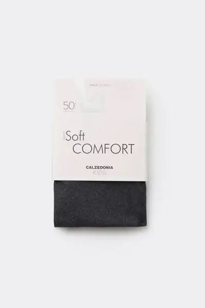 Collant 50 Denari Morbidi Bambina Bambina Grigio