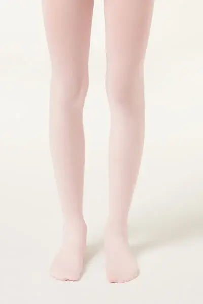 Collant 50 Denari Morbidi Bambina Bambina Rosa