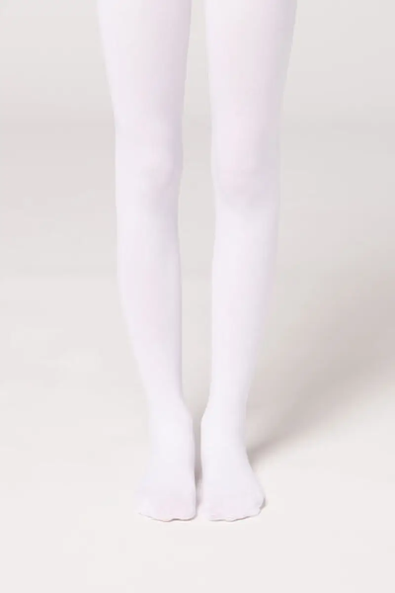 Calzedonia Collant 50 Denari Morbidi Bambina Bambina Taglia 2-4 ANNI