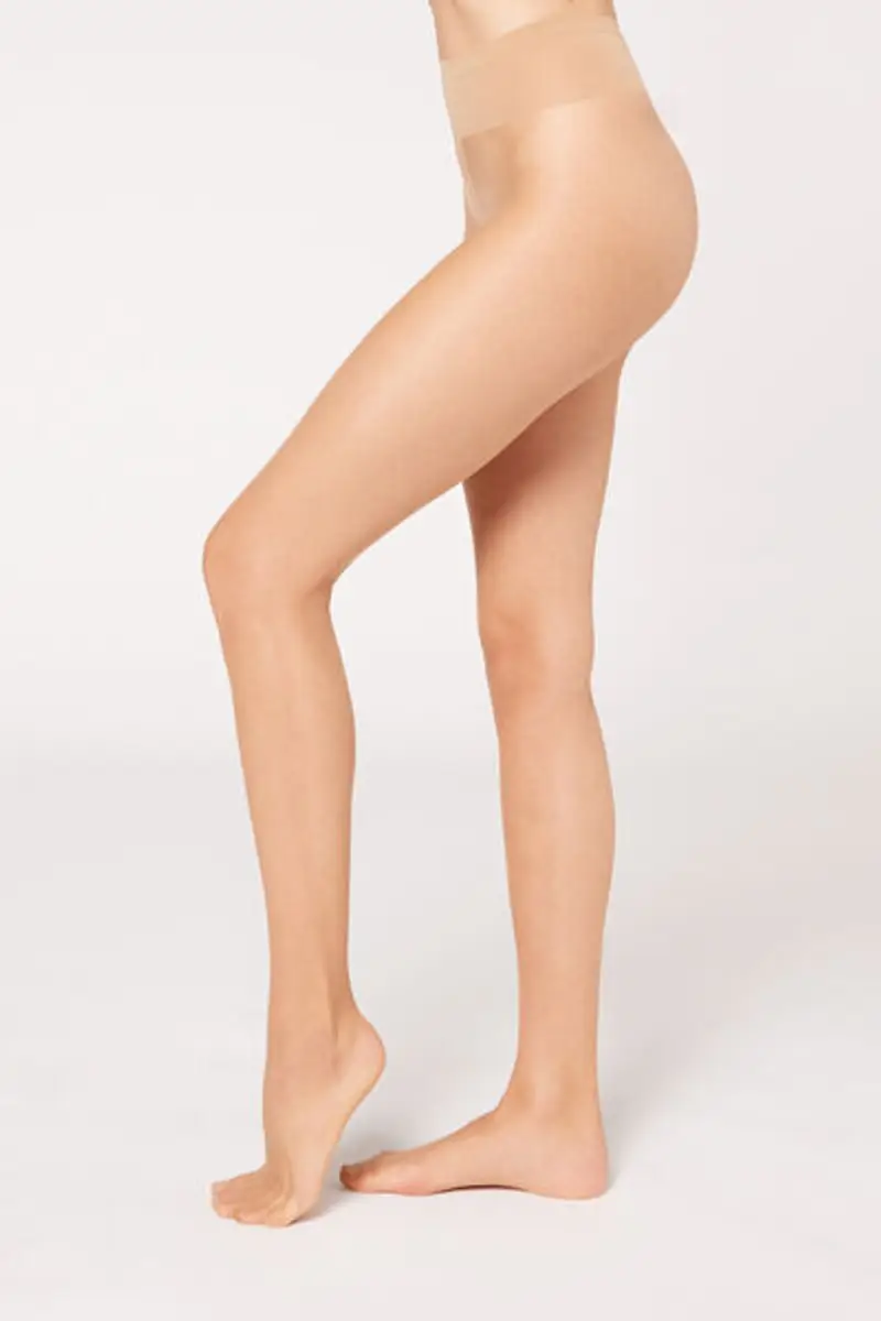 Calzedonia Collant 8 Denari Velatissimi Donna Nude 7 Taglia 1