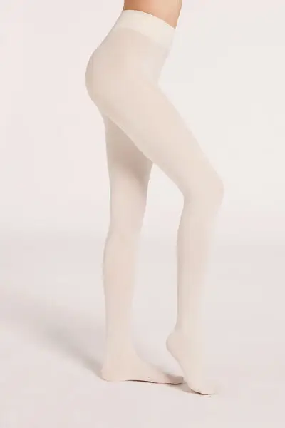 Collant Comfort Totale 50 Denari Soft Touch Donna Avorio