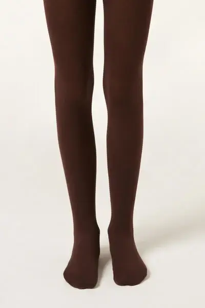 Collant in Cotone Eco Coprenti Bambina Bambina Blu