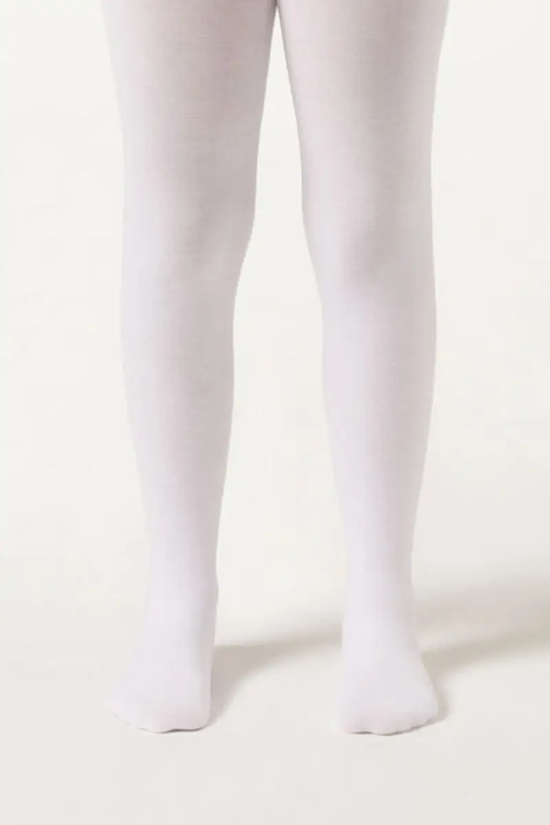 Calzedonia Collant in Cotone Eco Coprenti Bambina Bambina Taglia 10-13 ANNI