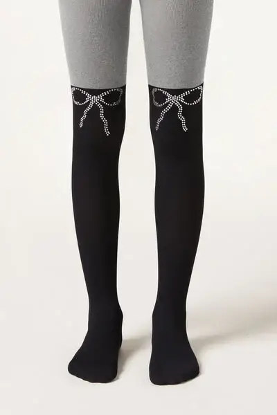 Collant Longuette Bambina Bambina Nero