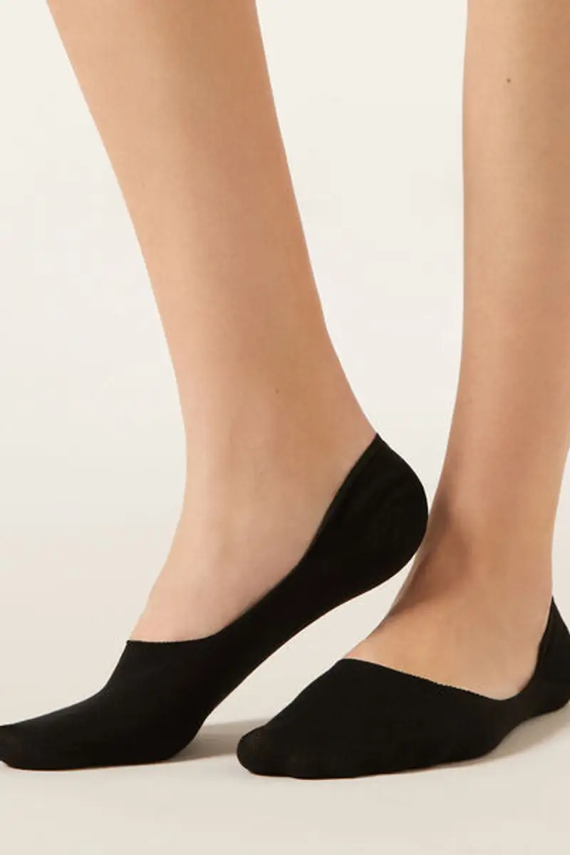 Calzedonia Fantasmini Unisex Donna Nero Taglia 34-36