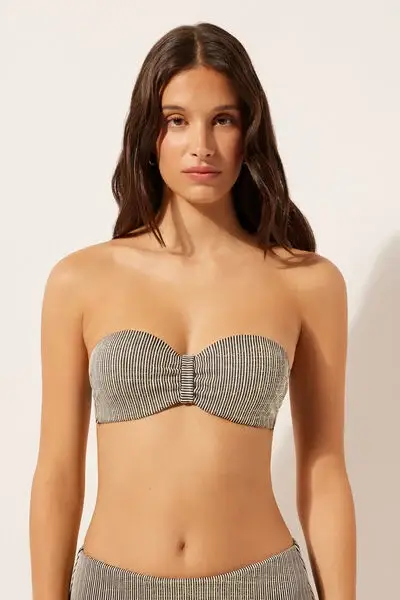 Fascia Costume Golden Stripes Donna