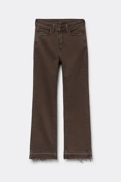 Jeans a Zampa Cropped Donna