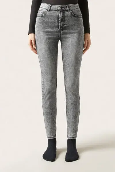 Calzedonia Jeans Donna Grigio 4140603