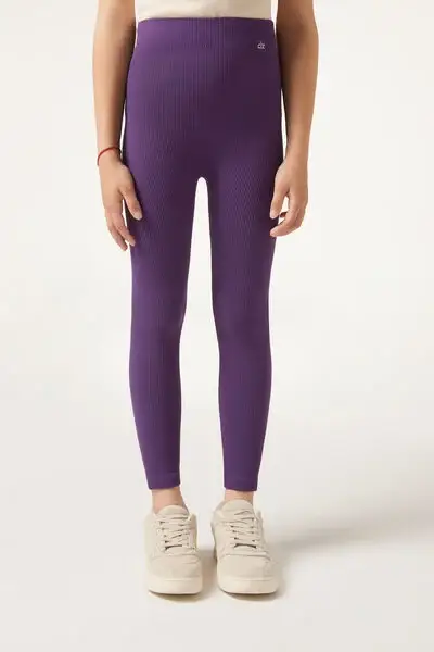 Calzedonia Leggings Bambina Viola 4104086