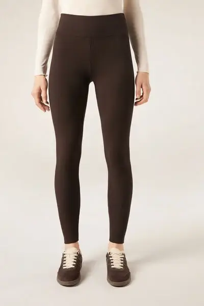 Calzedonia Leggings Donna Marrone 4123618