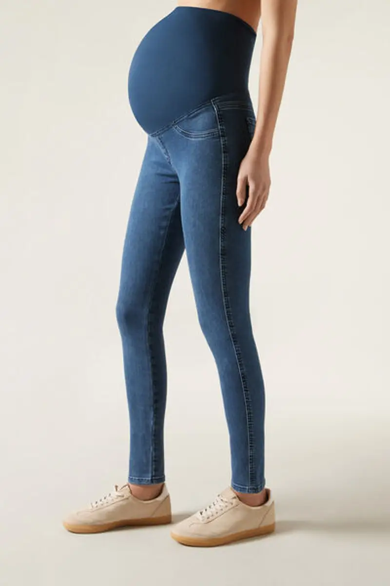 Calzedonia Leggings Donna Denim 1057831
