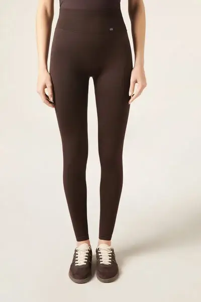Calzedonia Leggings Donna Marrone 4169481