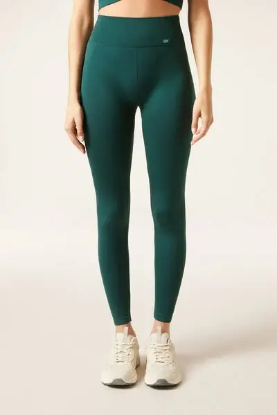 Calzedonia Leggings Donna Verde 4137488