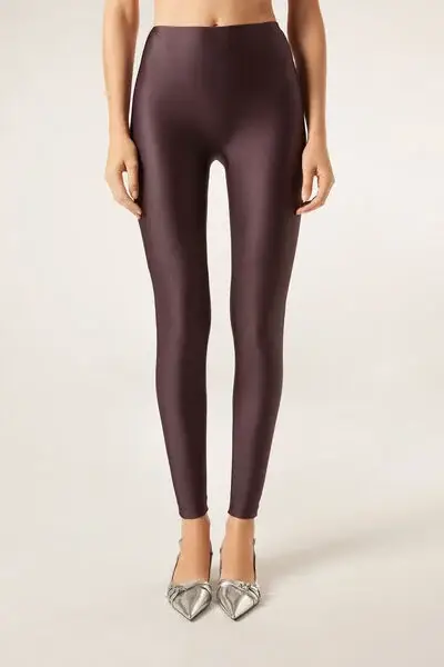 Calzedonia Leggings Donna Viola 4104110