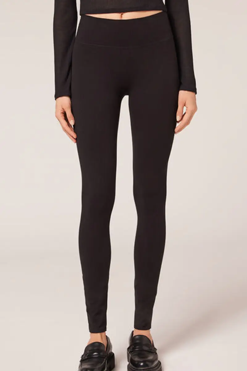 Calzedonia Leggings Donna Nero 1057816