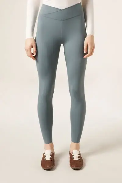 Calzedonia Leggings Donna Blu 4223037