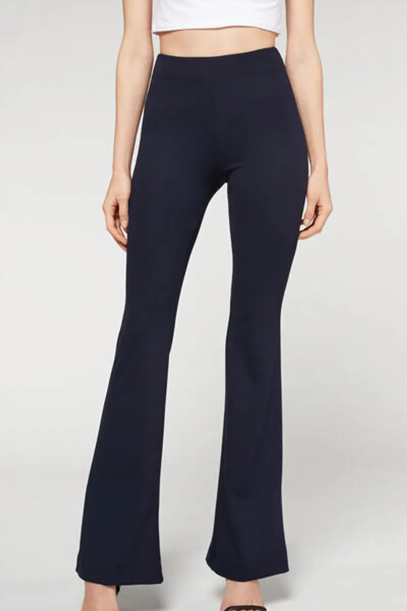 Calzedonia Pantaloni Flare Donna Taglia L
