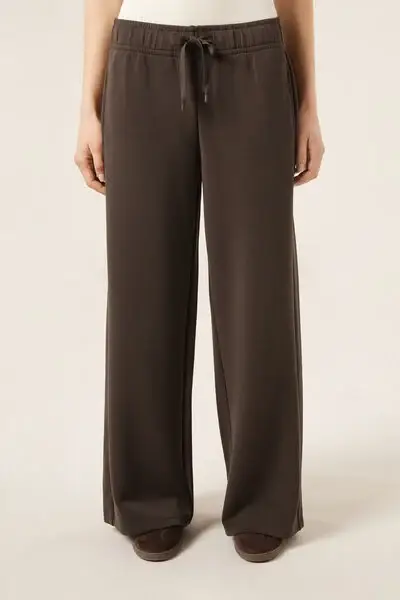 Pantaloni Luxe Lounge Donna Marrone
