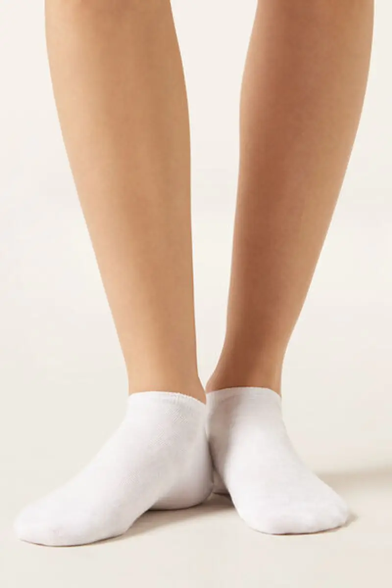 Calzedonia Pedulini Unisex in Cotone e Lino Uomo Taglia 36-38