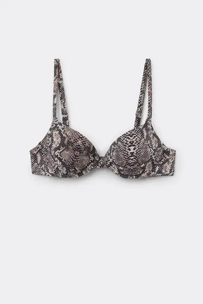 Push up Costume Classic Snake Donna Stampa