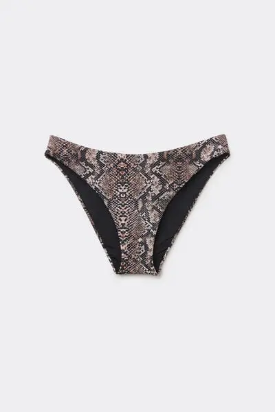 Slip Costume Classic Snake Donna Stampa