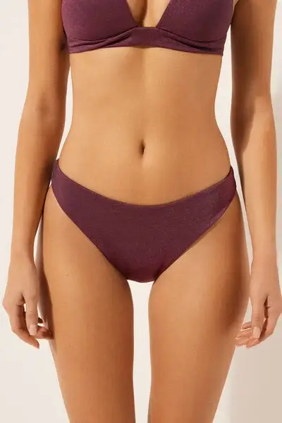 Slip Costume Golden Glow Donna Bordeaux