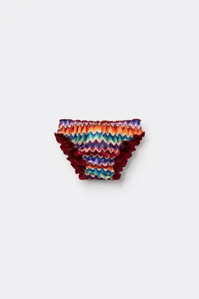 Slip Mare Bambina Vibrant Chevron Bambina Multicolore