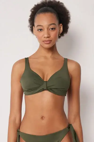Triangolo Classico Costume Premium Sculpt Donna Verde