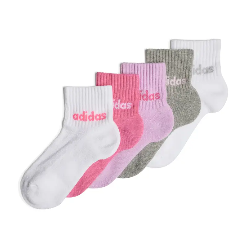 Calzini per bambini adidas Linear (x5)