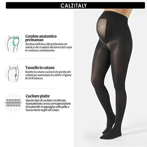 CALZITALY Calze Nero 3525703 miniatura 2