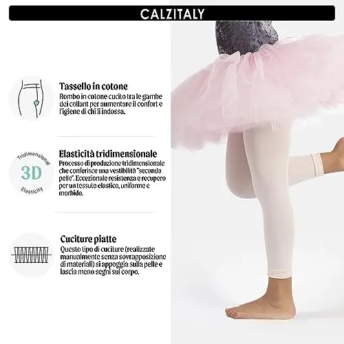CALZITALY Leggings Nero 3725785 miniatura 2