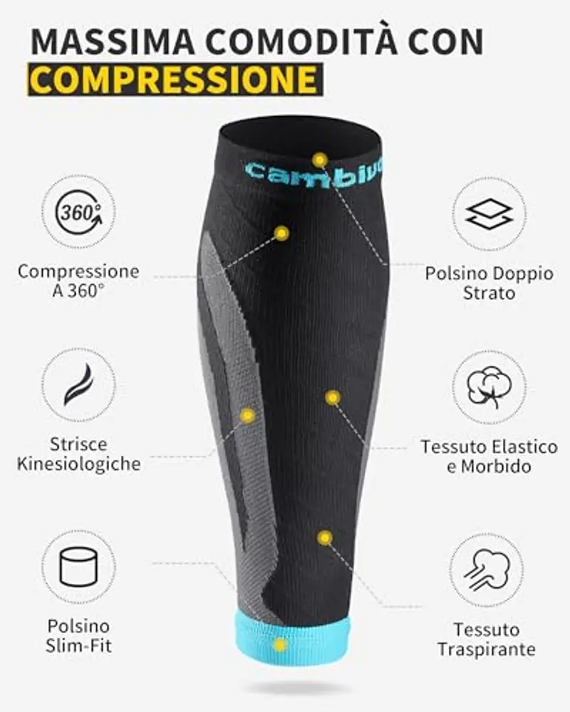 CAMBIVO Calze Uomo Blu 1602201 miniatura 3