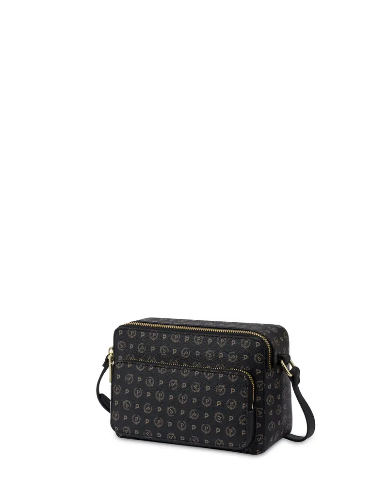 Camera bag Heritage PVC NERO/NERO, one_size, Pollini miniatura 2